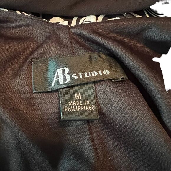 NWT! AB studio patterned sleeveless mini dress - Picture 3 of 10